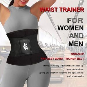 Waist Trainer Belt 
Waist Trimmer Weight Loss Ab Belt - Men & Women size small
